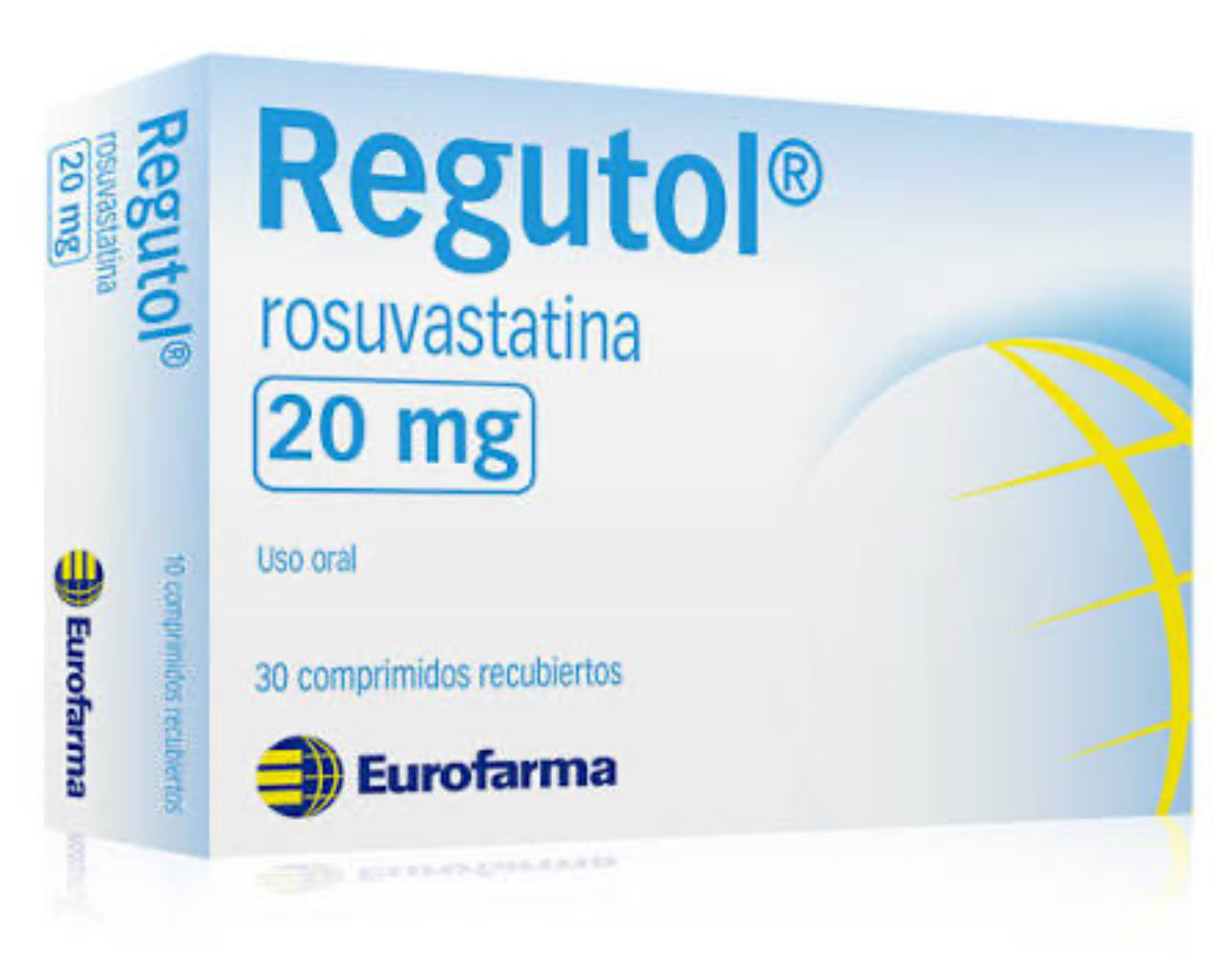 REGUTOL 20 MG CAJA X 30 TAB