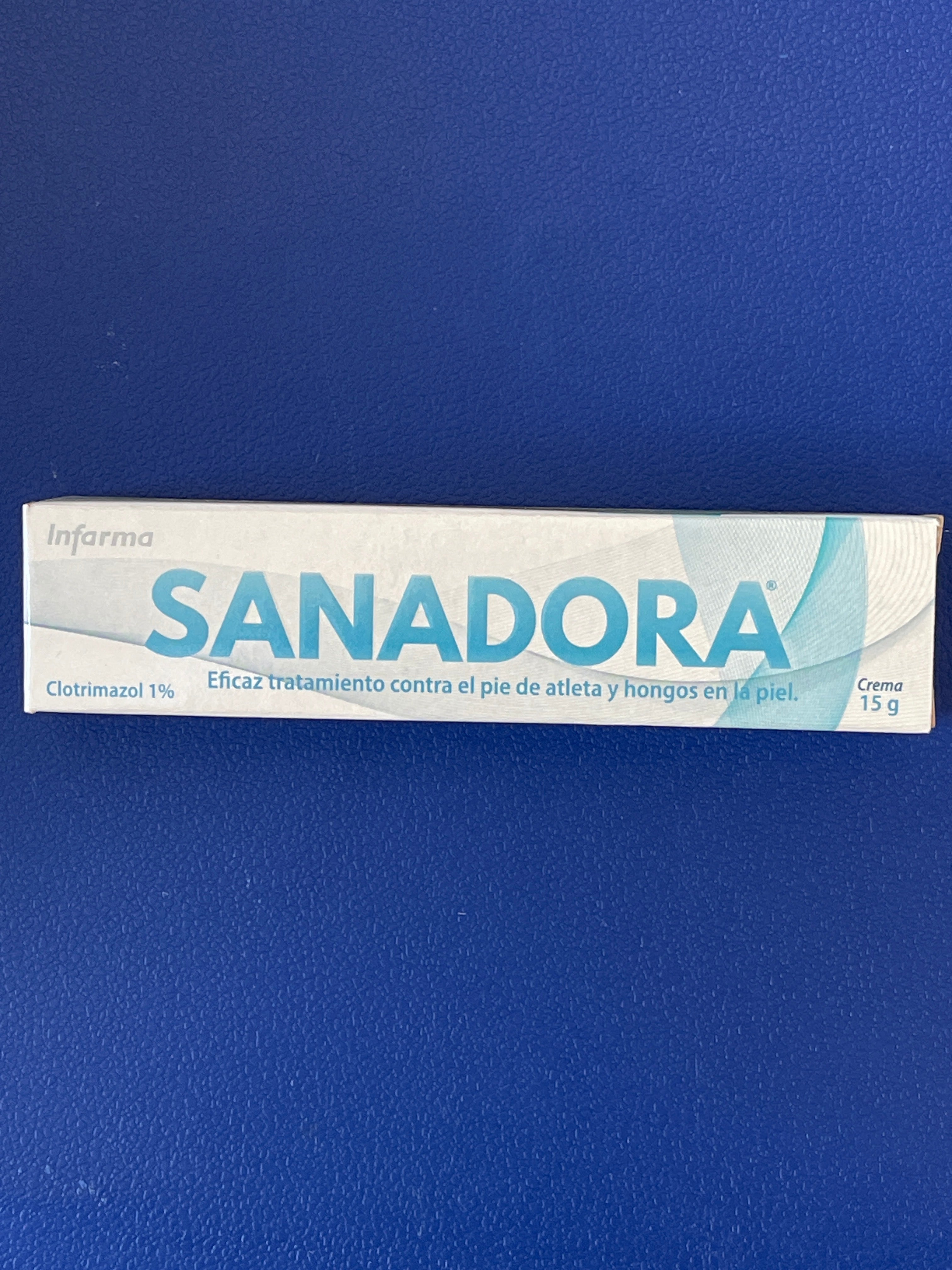 SANADORA clotrimazol 1% CREMA X 15 G