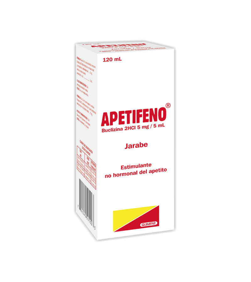 Apetifeno Jarabe 5mg/5mL x 120mL