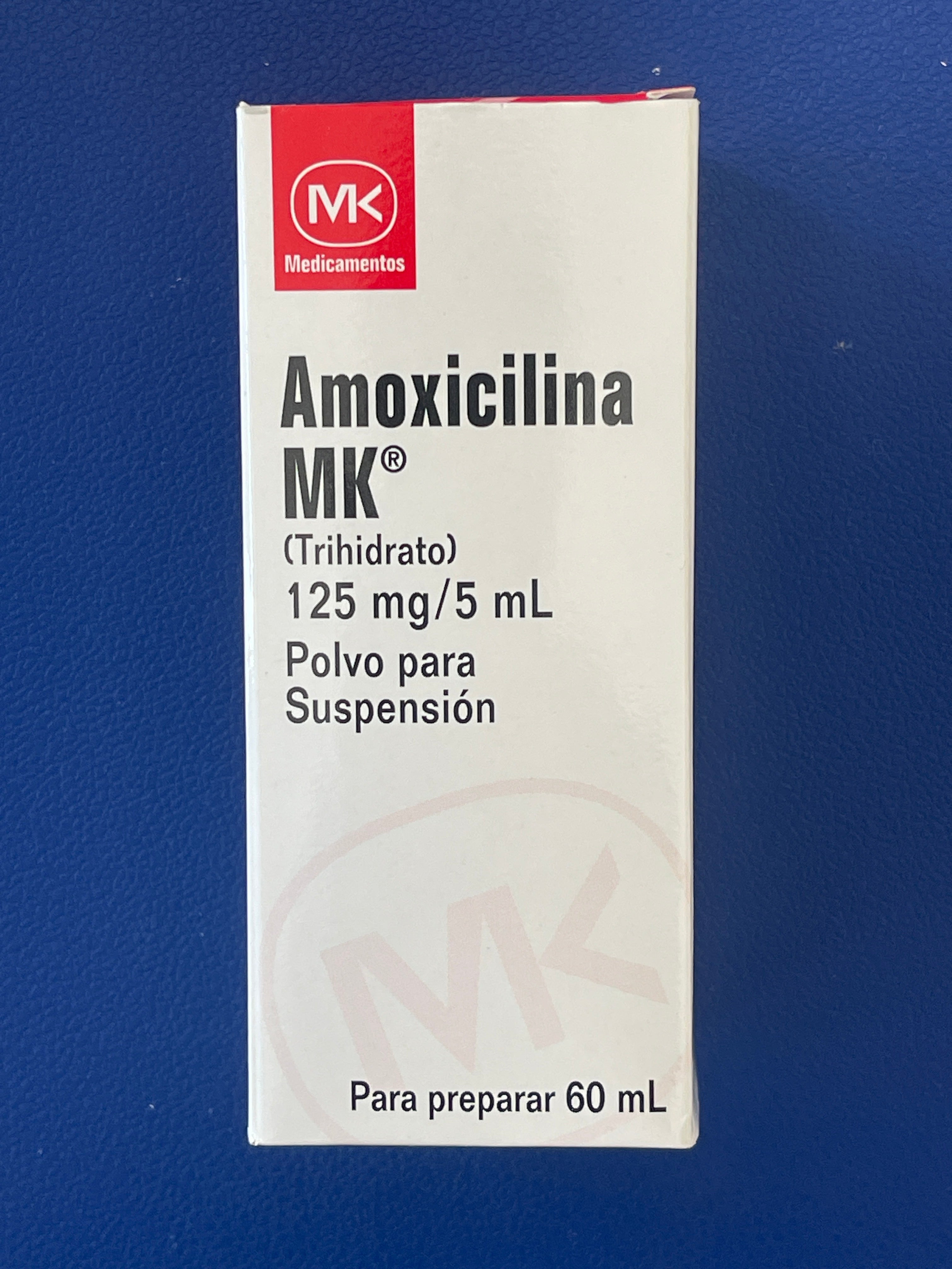 AMOXICILINA MK 125/5ML POLVO PARA SUSPENSIÓN X 60 ML