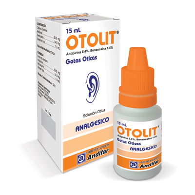 Otolit Gotas óticas x 15mL