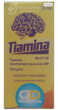 TIAMINA SOLUCIÓN INYECTABLE X 10 MLDIMEDICS