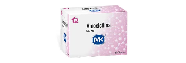 AMOXICILINA MK 500 MG X 1 CÁPSULA