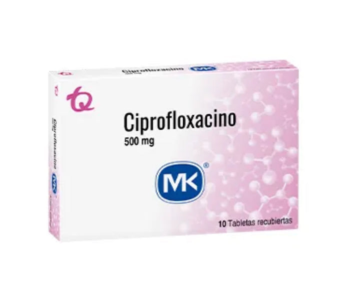 CIPROFLOXACINO MK 500 MG X 1 TAB