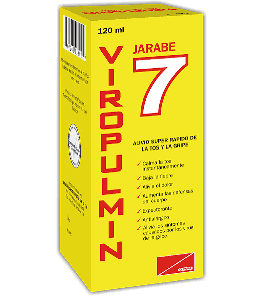 VIRUPULMIN 7 JARABE X 120 ml