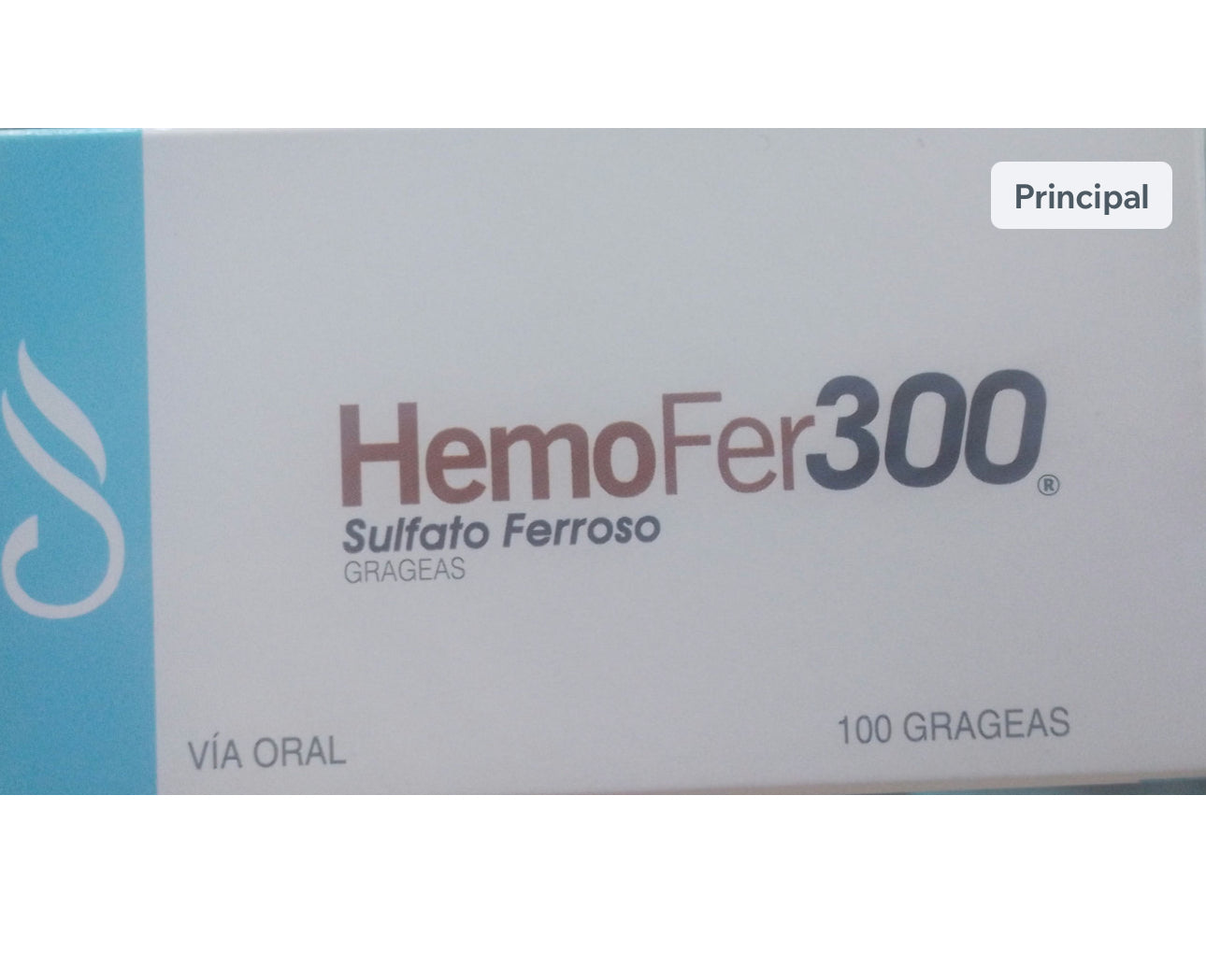 HEMOFER300 CAJA SOBRE X10 GRAGEAS
