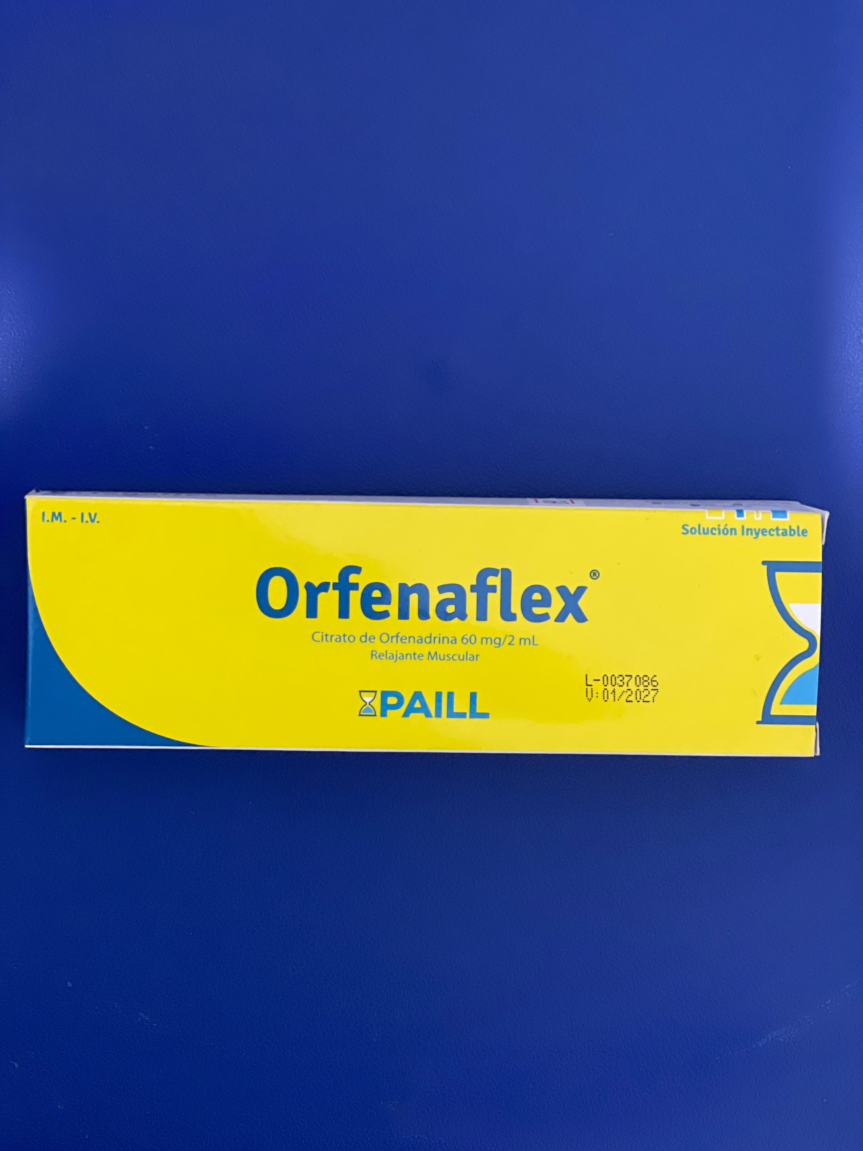 ORFENAFLEX INYECCIÓN X 2 ML