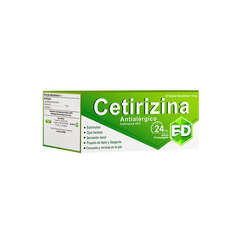 CETIRIZINA 10MG X 1 TABLETA