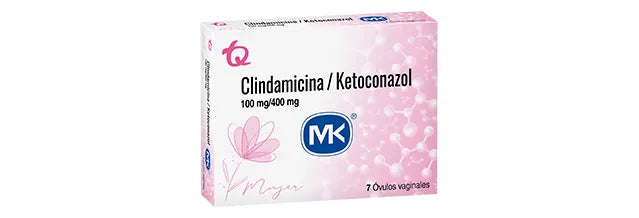CLINDAMICINA/KETOCONAZOL X 7 OVULOS