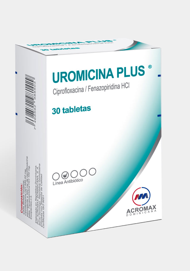 UROMICINA PLUS X 1 TABLETA