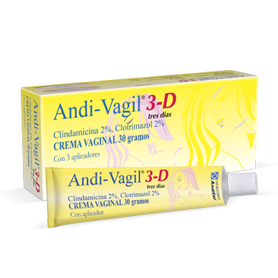 Andi-Vagil 3D Crema x 30g con 3 Aplicadores