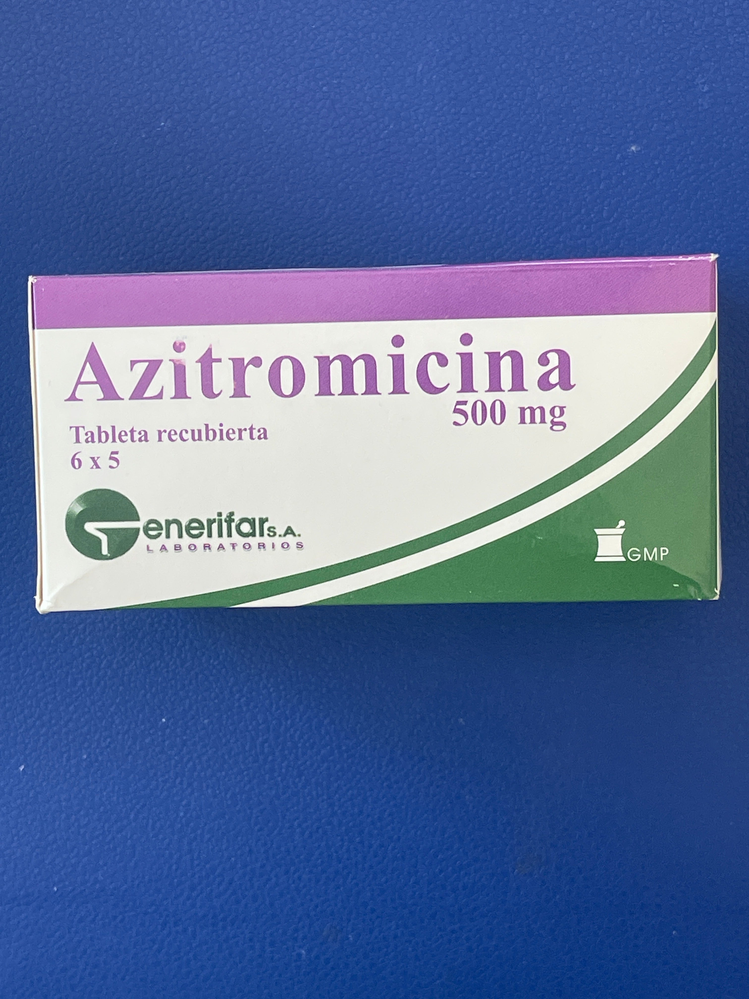 AZITROMICINA 500 MG GENERIFAR X 1 TABLETA