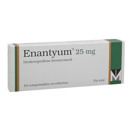 Enantyum 25 mg x 1 Comprimido