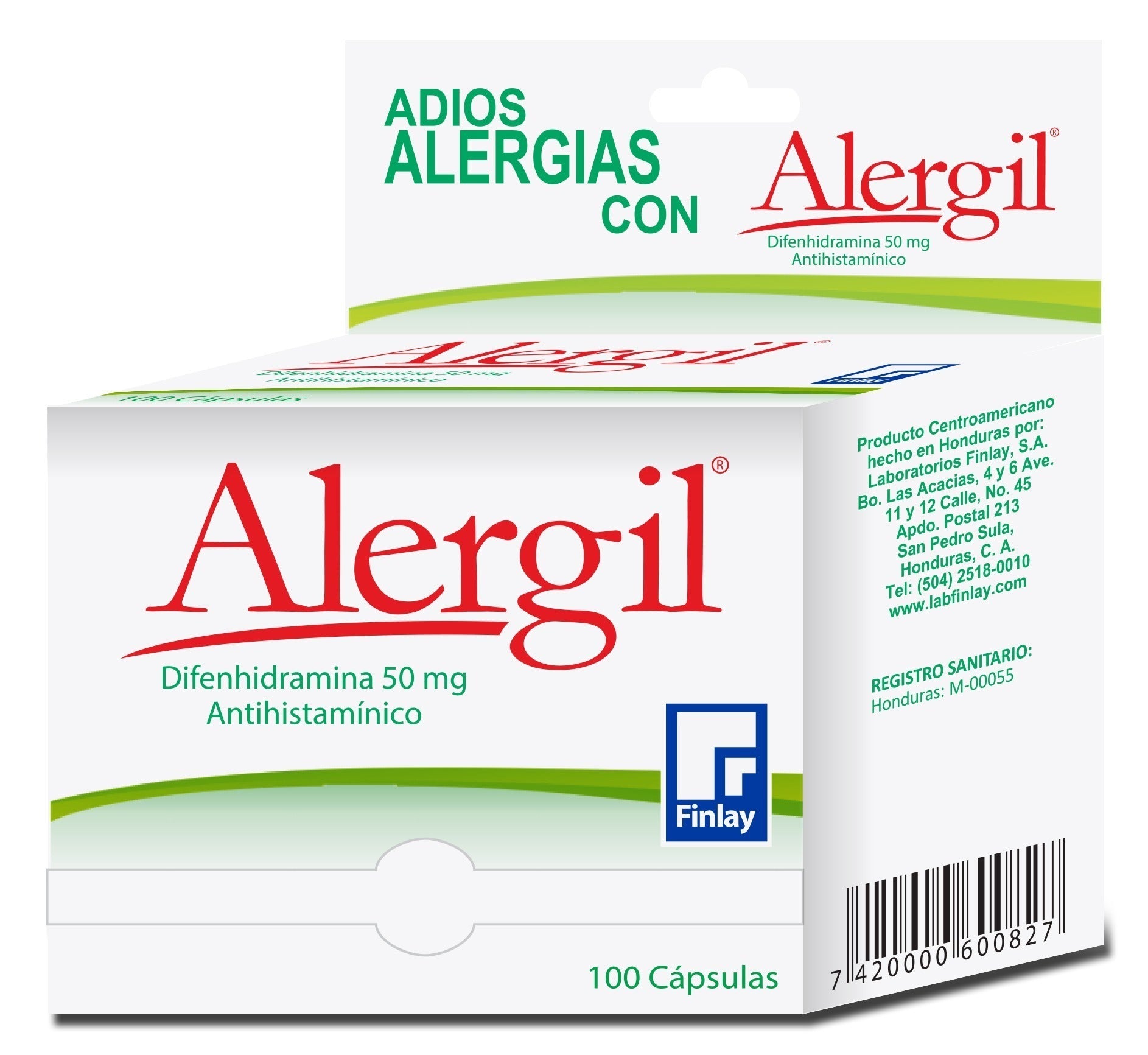 Alergil 50 mg x 1 capsula