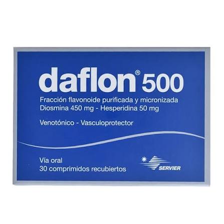 Daflon 500 mg x 30 Comprimidos