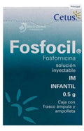 FOSFOCIL SOLUCIÓN INYECTABLE INFANTIL 0.5 G