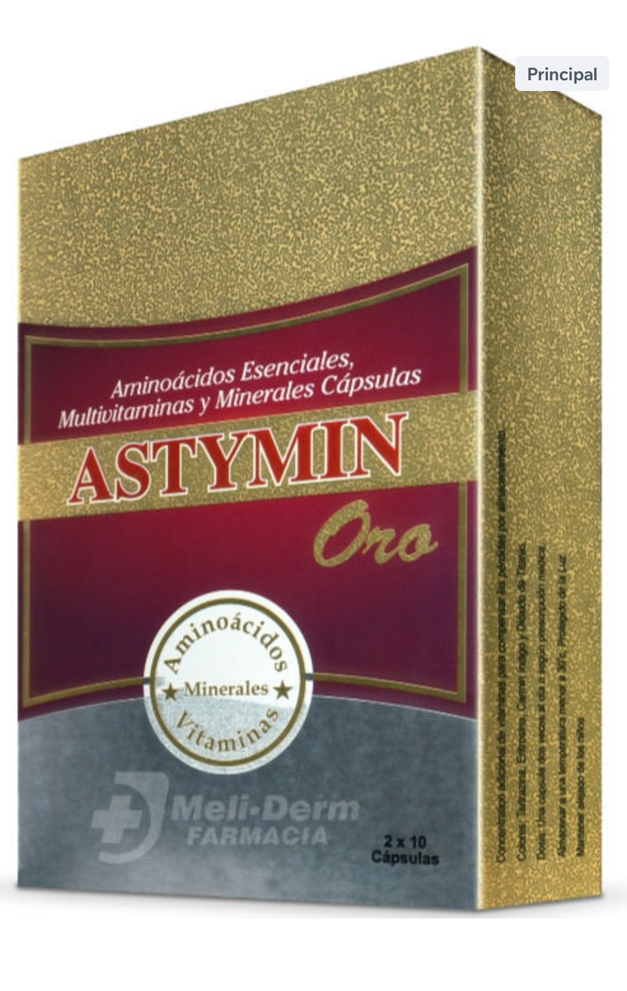 ASTYMIN ORO CAJA X 20 CÁPSULAS