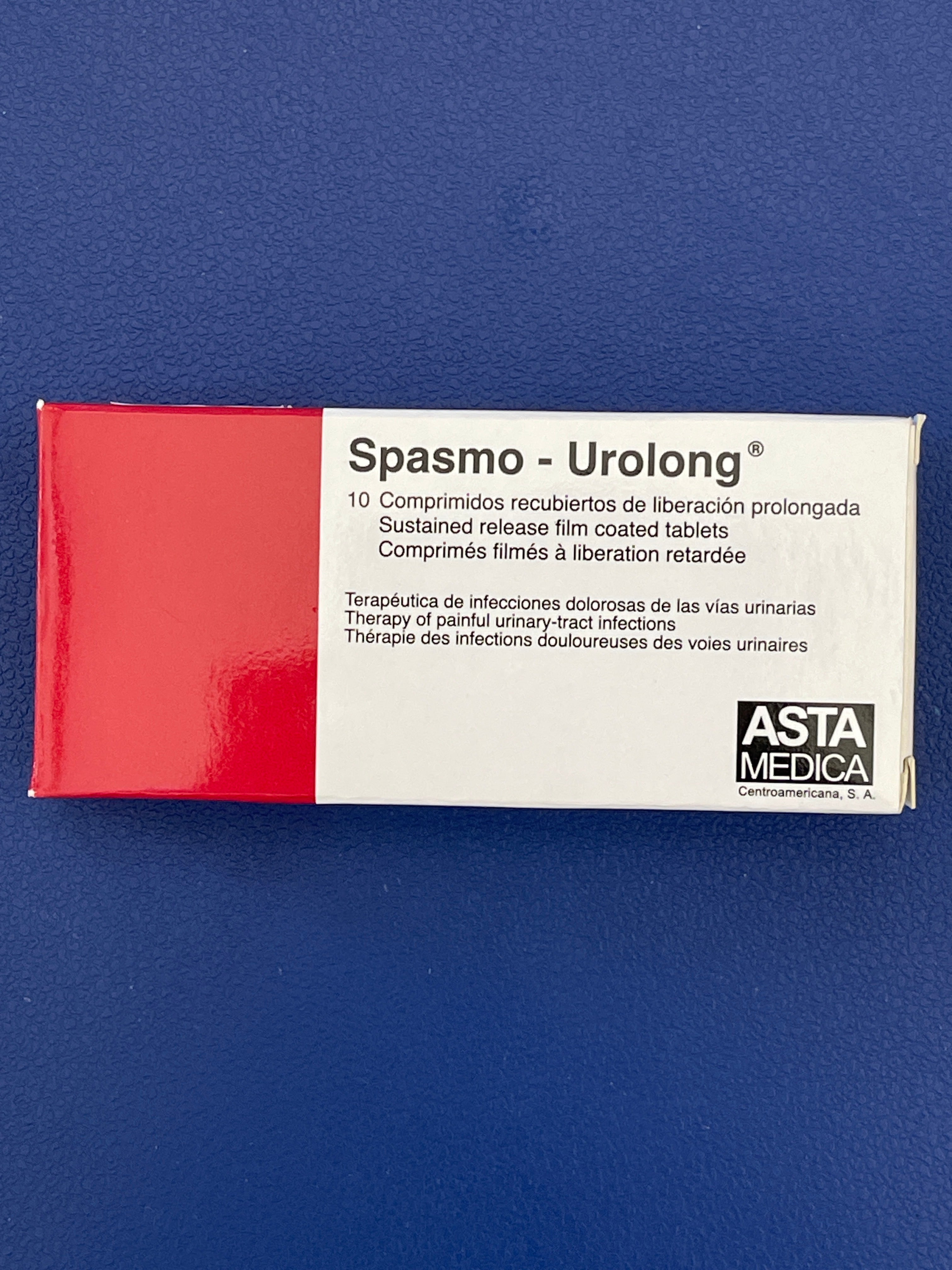 SPASMO-UROLONG X 1 COMPRIMIDO