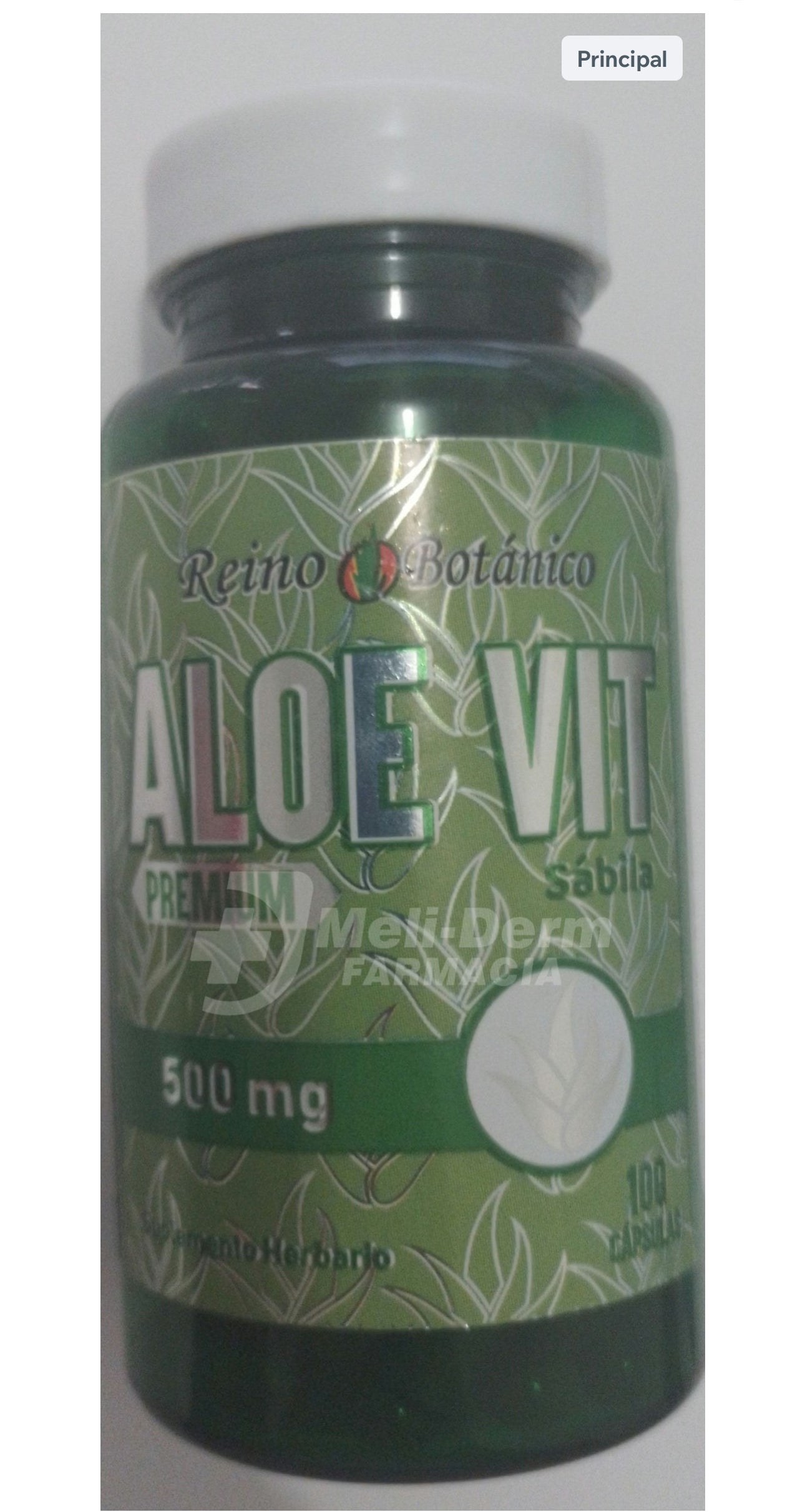 ALOE VERA BOTE X 100 CAPSULAS