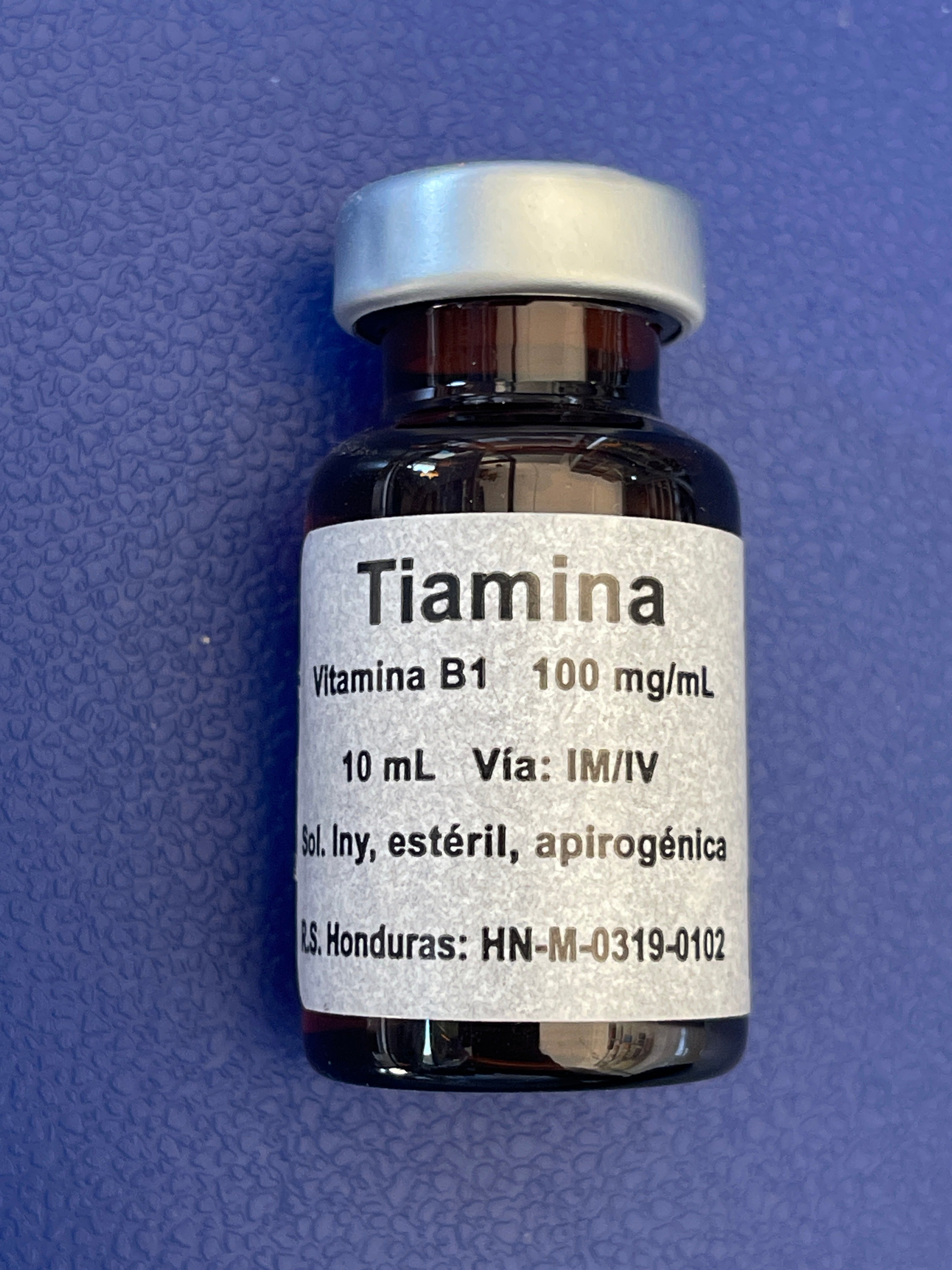 TIAMINA 100 MG/ ML FRASCO X 10 ML