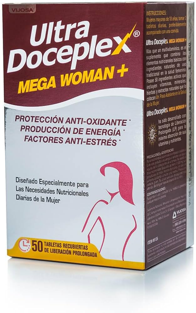 ULTRA DOCEPLEX MEGA WOMAN X 50 TABLETAS