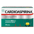 Cardio Aspirina 81 mg Frasco x 30 Tabletas