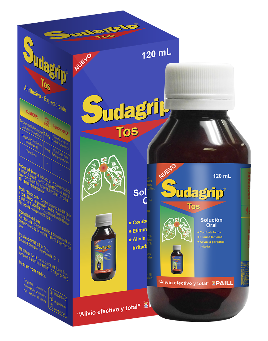 SUDAGRIP TOS JARABE X 120 ML