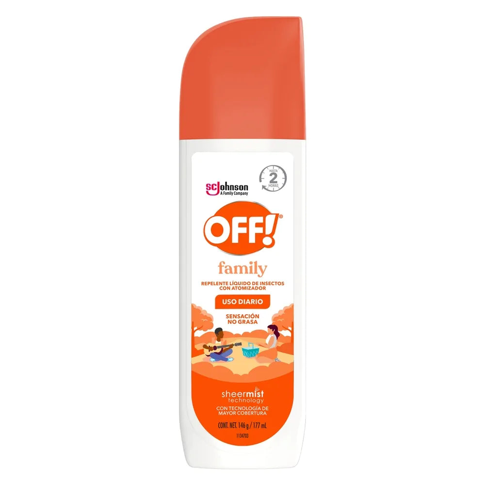 REPELENTE OFF FAMILY X 170 G SPRAY