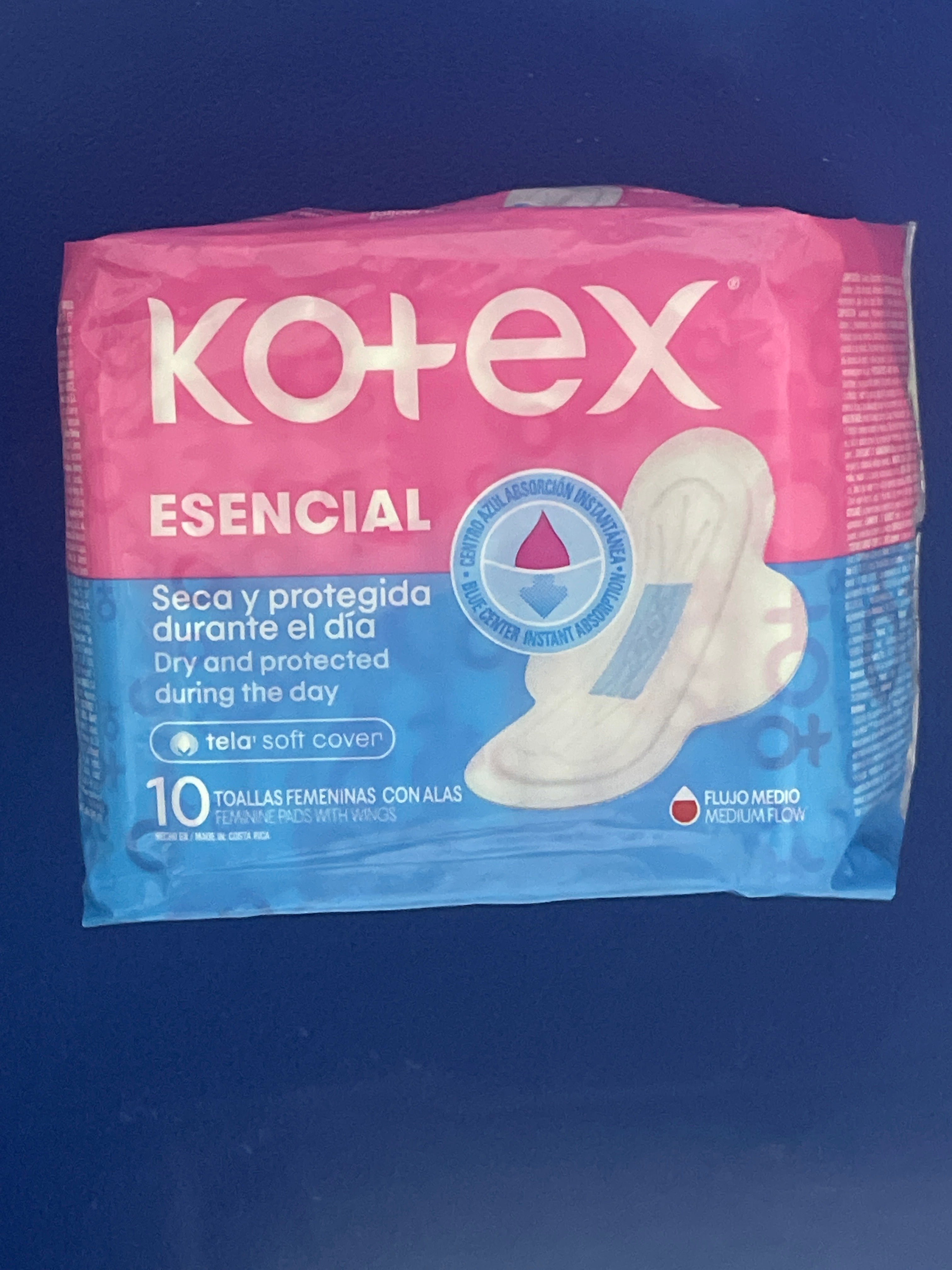 KOTEX NORMAL CON ALAS X 10 TOALLAS