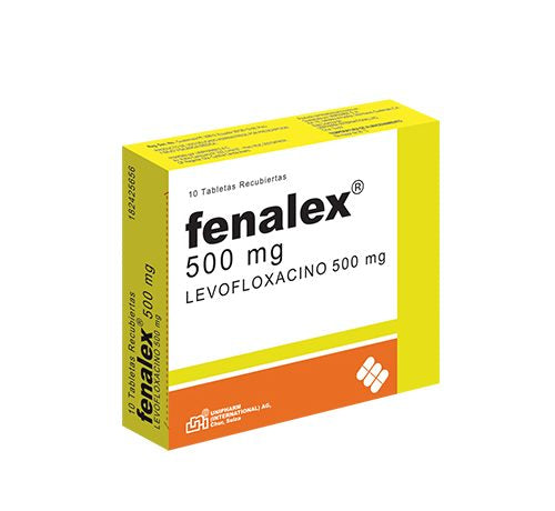 FENALEX 500 MG LEVOFLOXACINA X 1 TAB