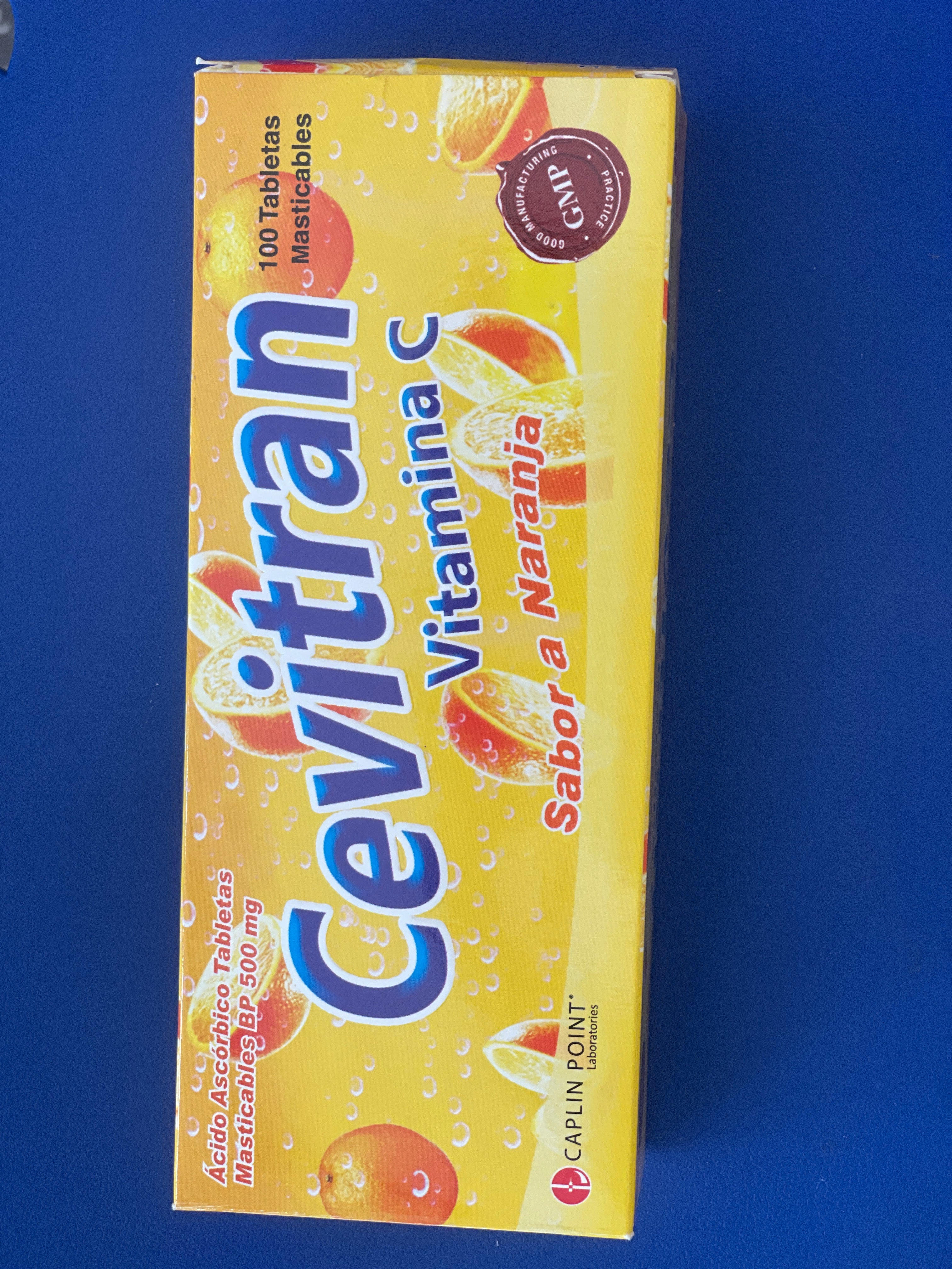 CEVITRAN VITAMINA C SOBRE X 10 TAB