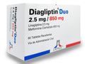 DIAGLIPTIN DUO 2.5 MG/850 MG CAJA X 60 TABLETAS