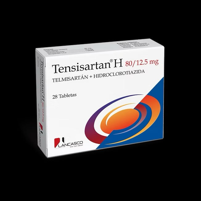 TENSISARTAN H 80/12.5 MG