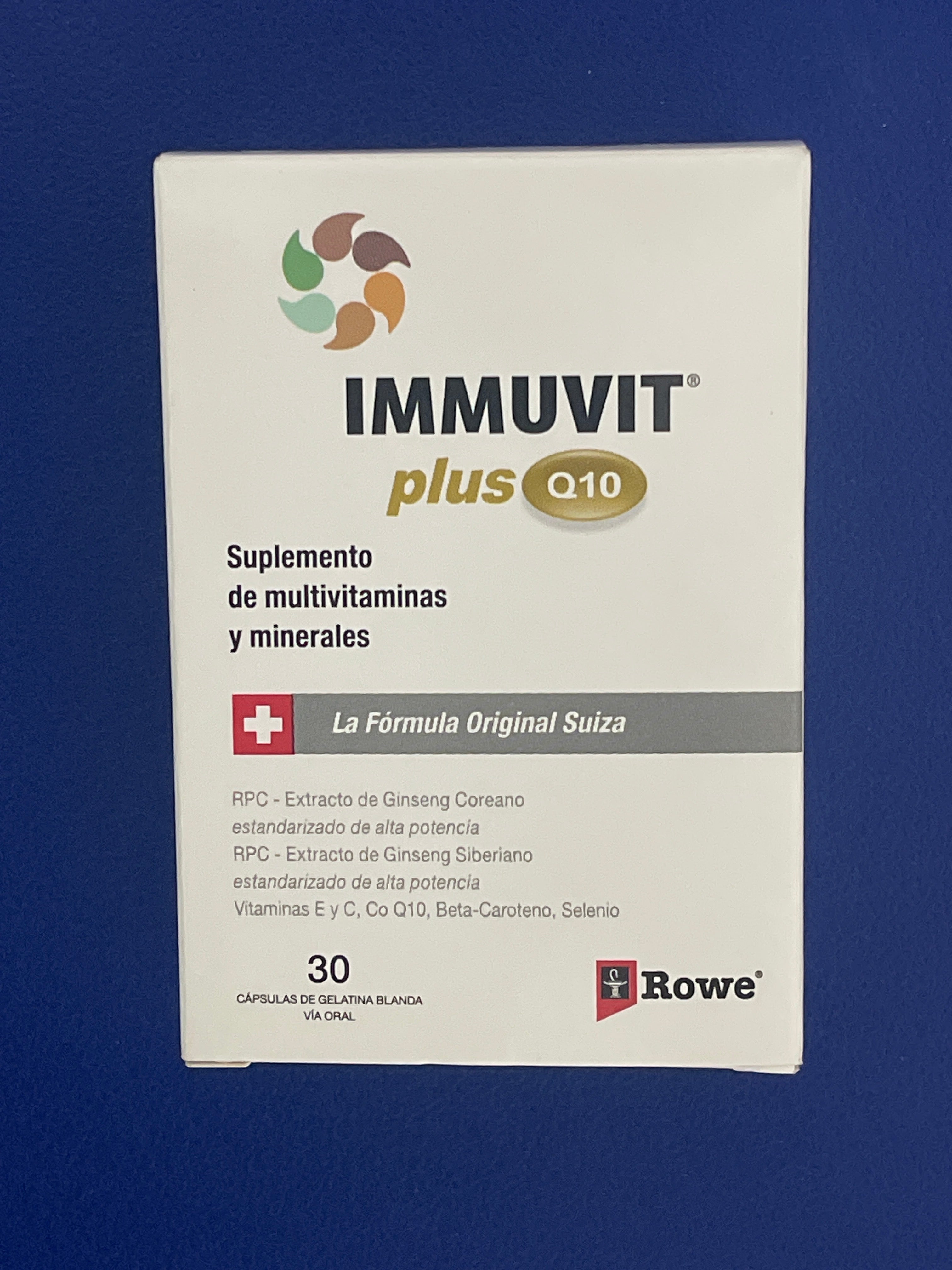Immuvit Plus Q10 x 30 Cápsulas