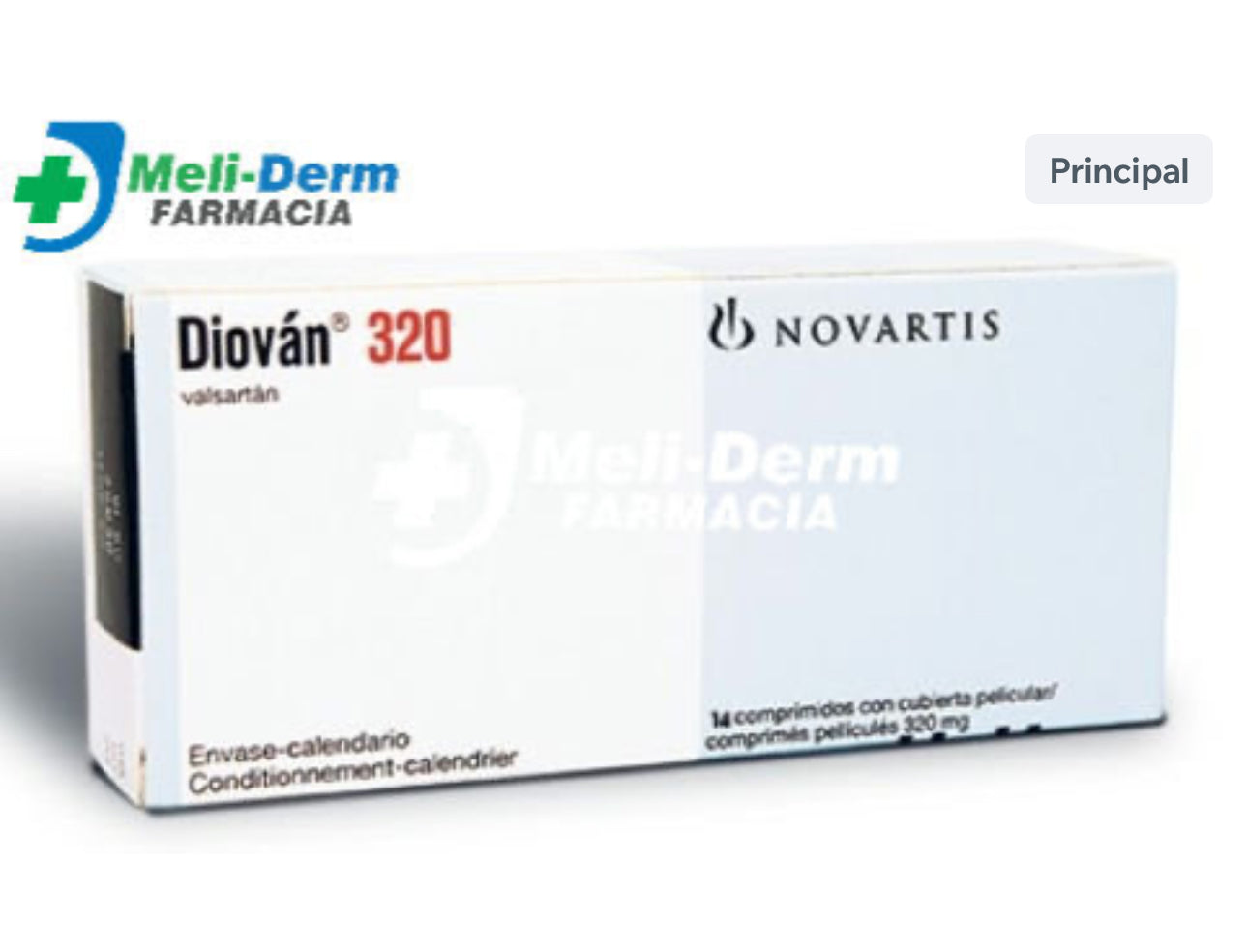 DIOVAN 320 CAJA X 14 COMPRIMIDOS