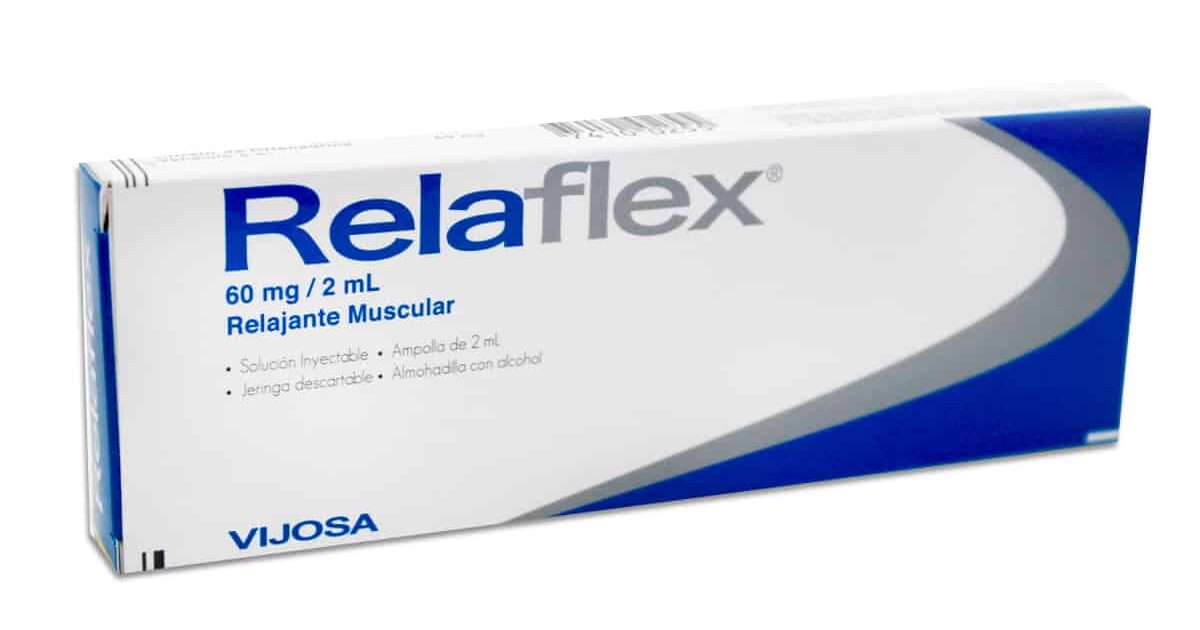 RELAFLEX orfenadrina 60MG/2ML X 1 AMPOLLA IYC