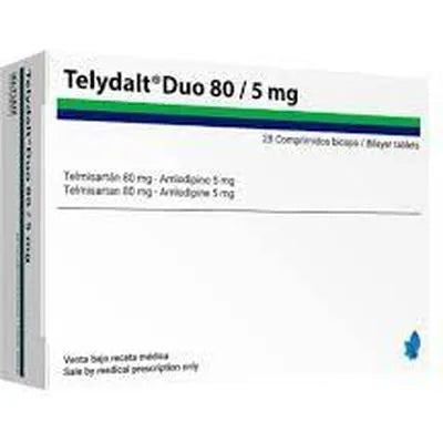 Telydalt Duo 80 mg/5 mg x 28 Comprimidos