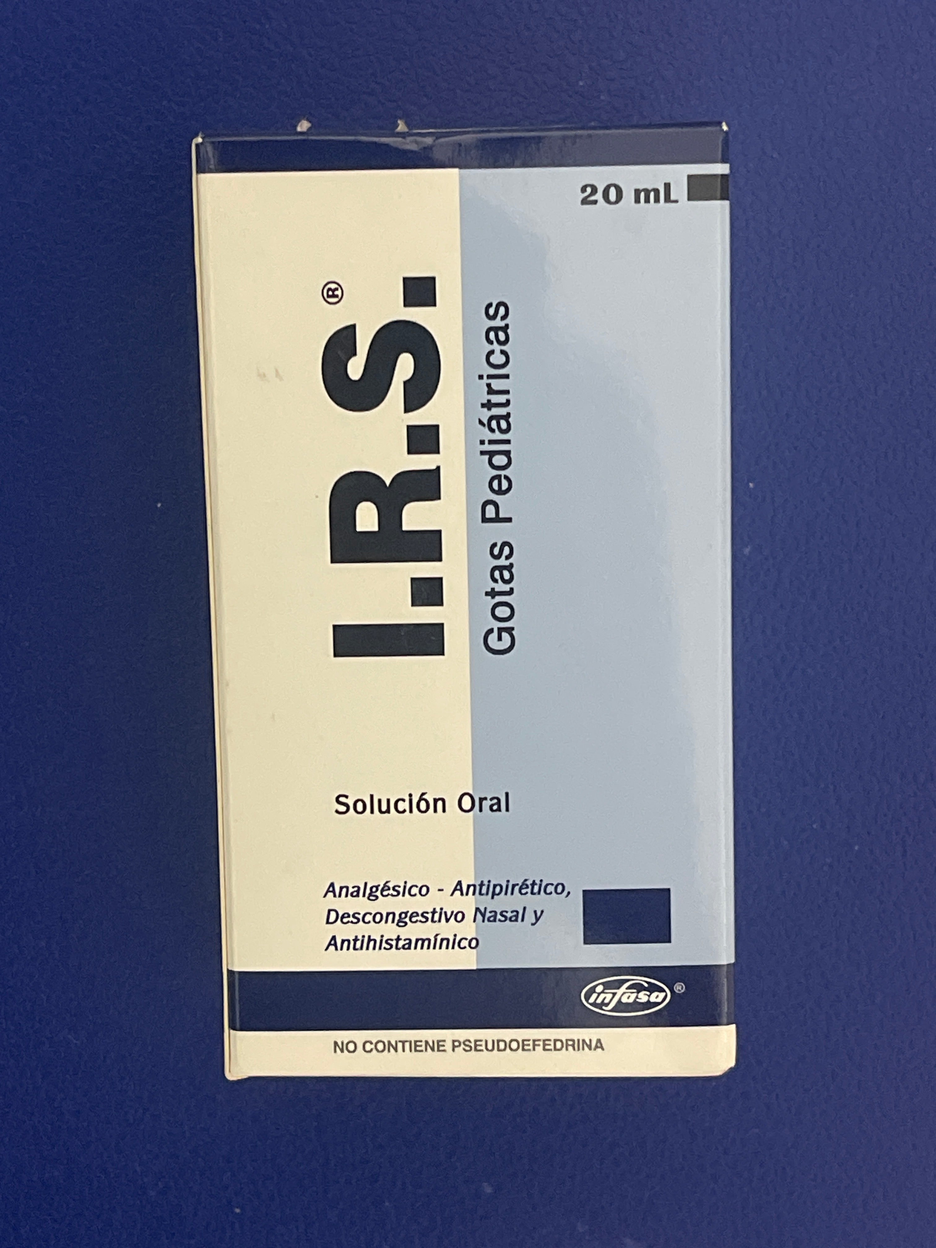 IRS GOTAS PEDIATRICAS X 20 ML