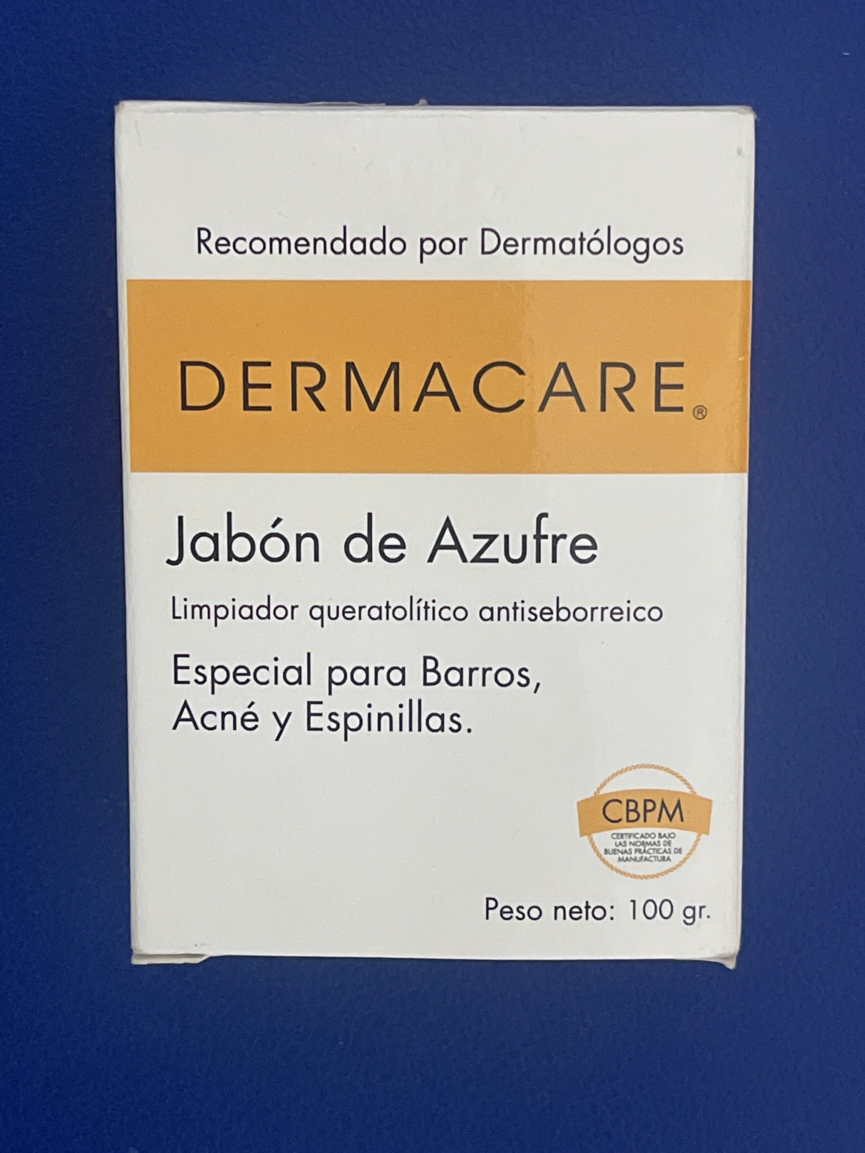 JABON   DE   AZUFRE X 100 G DERMACARE
