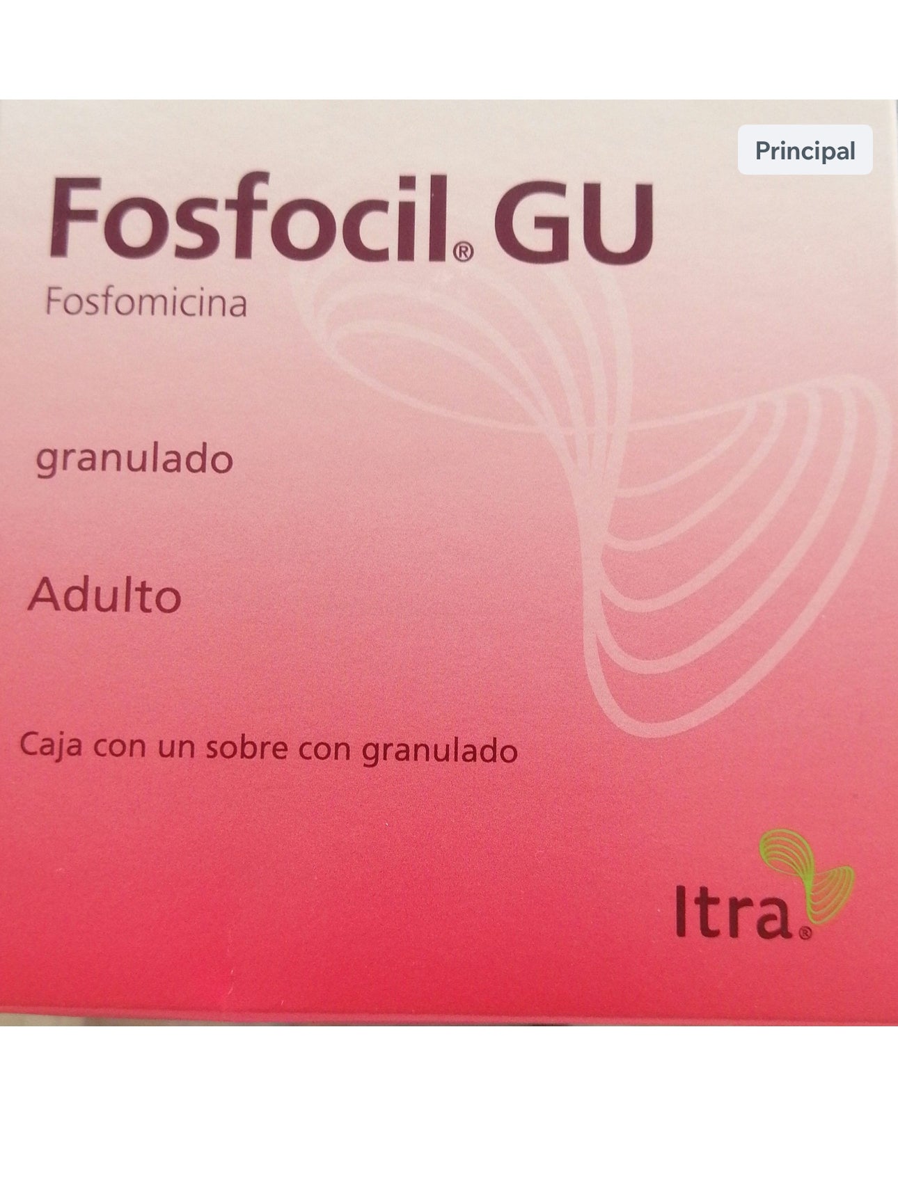 FOSFOCIL G.U FOSFOMICINA  3 G X 1 SOBRE