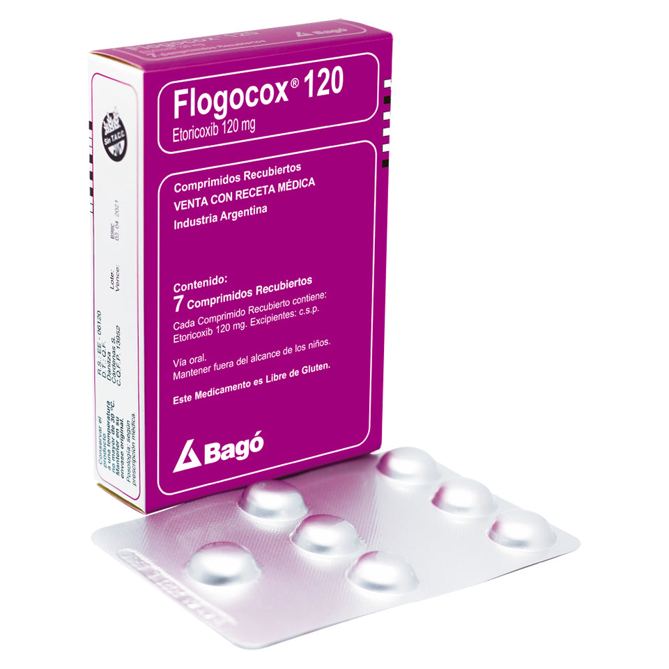 FLOGOCOX 120 MG CAJA X 7 COMPRIMIDOS