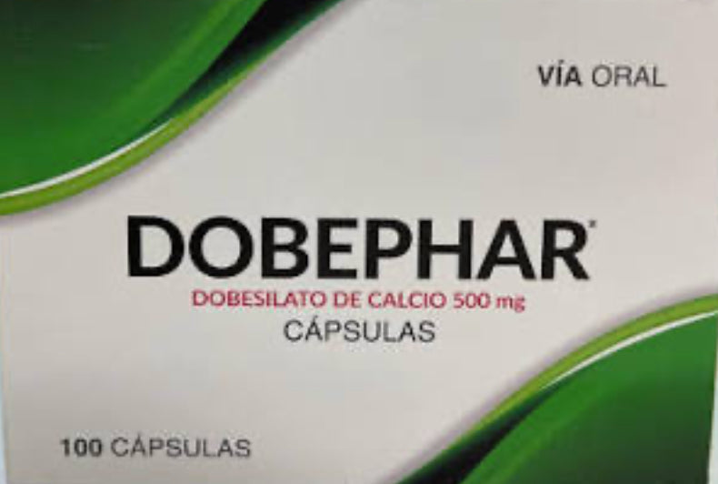 DOBEPHAR DOBESILATO DE CALCIO 500 MG SOBRE X 10 CAPSULAS