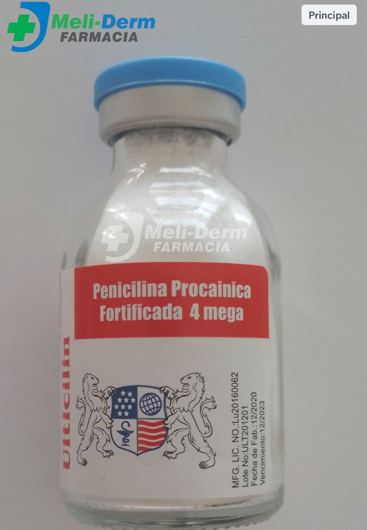PENINCILINA PROCAINICA X 1 FRASCO
