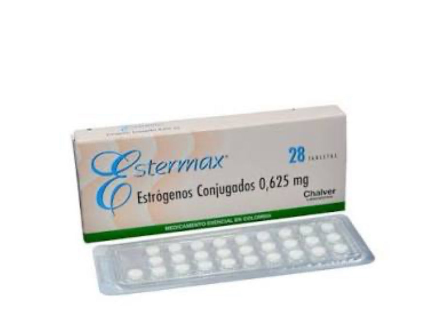 ESTERMAX 0,635 MG CAJA X 28 TABLETAS