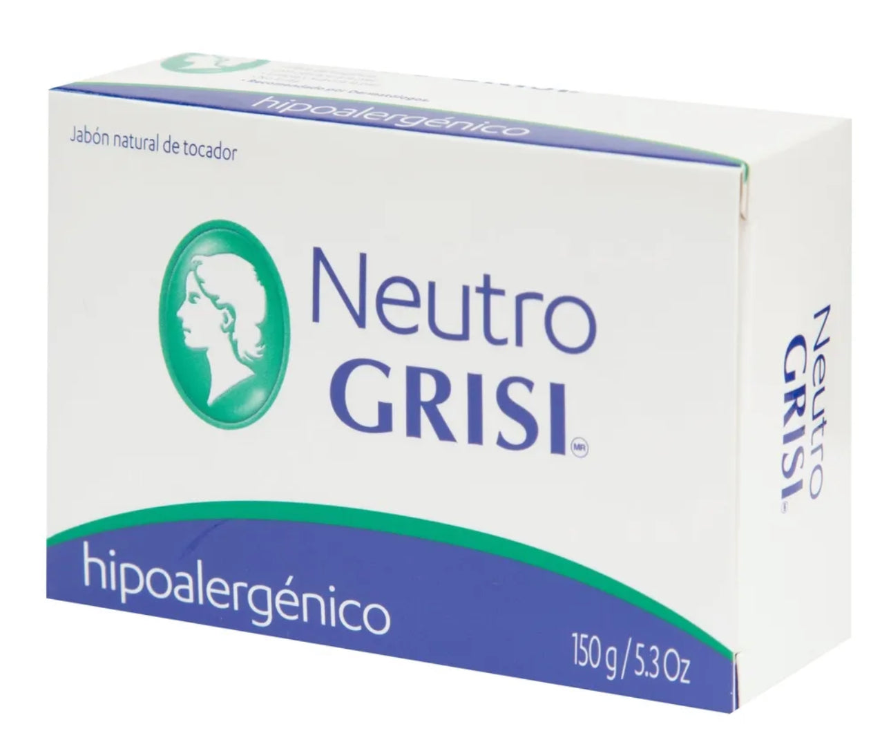 JABON NEUTRO GRISI BARRA X 100 G