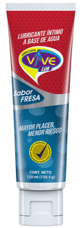 LUBRICANTE VIVE SABOR FRESA X 30 ml
