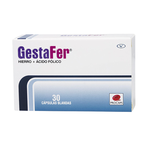Gestafer x 30 Cápsulas blandas