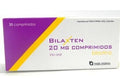 BILAXTEN 20 MG X 10 COMPRIMIDOS