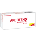 APETIFENO X 30 TABLETAS