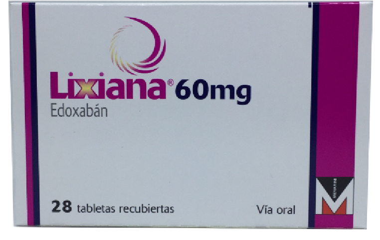 LIXIANA Edoxoban 60 MG CAJA X 28 TABLETAS